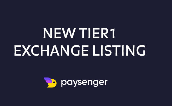 Paysenger's EGO token Tier1 listing